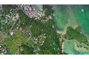 Aerial view of tropical Malapascua, a Nature Photo by Goinyk