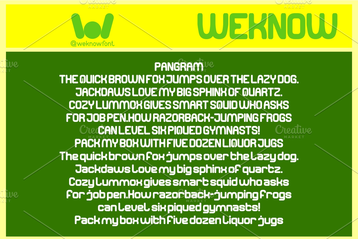 Lemon Squash font, a Font by weknow (Photo 6 of 8)