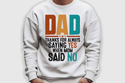 Father's Day SVG Design | Dad Thanks, an Object Graphic by Akrinity Digital (Thumbnail 3 of 3)
