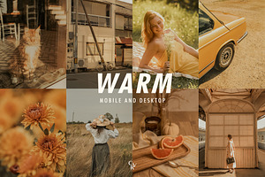 25 Warm Lightroom Presets, a Preset Add-On by CVR Presets