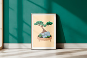 Bonsai, Japan trees set + patterns, a Decorative Illustration by Good Studio (Thumbnail 8 of 9)