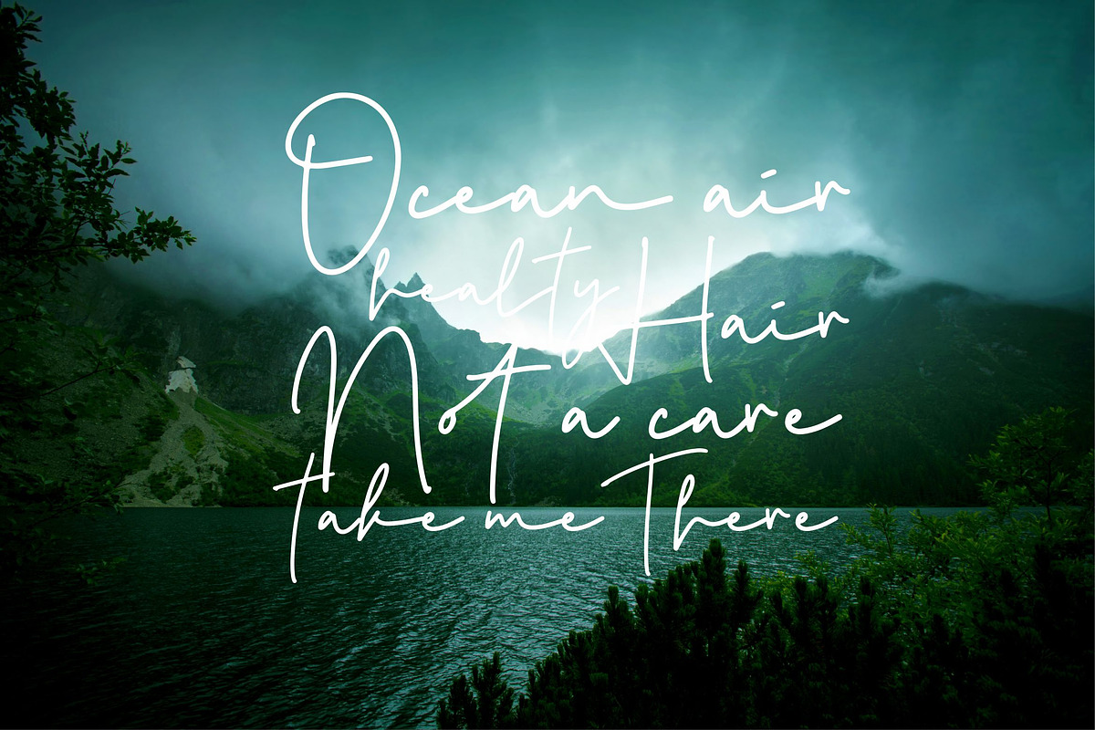 Ratinah Signature Font, a Script Font by Lythcreative (Photo 6 of 8)
