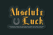 Arsenio Splendid Blackletter, a Blackletter Font by infernostudio3 (Thumbnail 7 of 10)