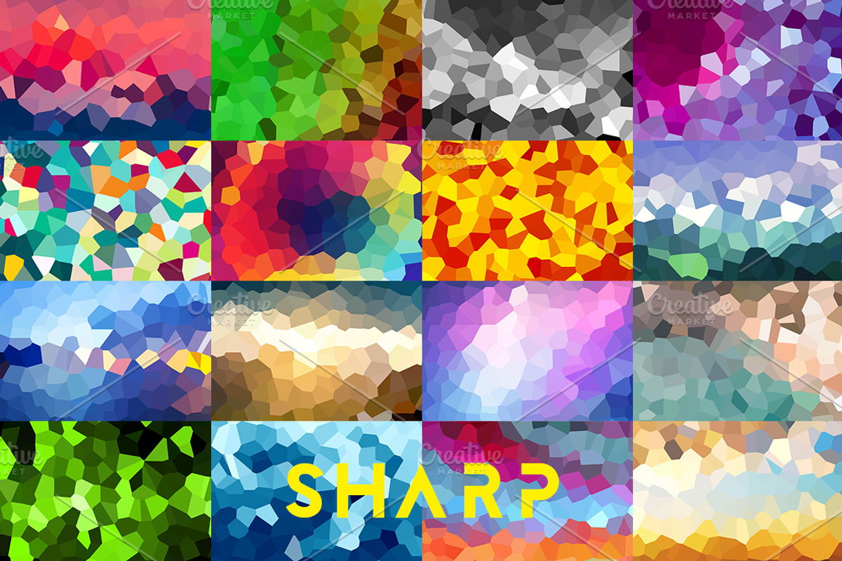 Crystallized Backgrounds Vol 2 preview 3