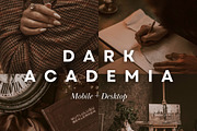 50 Dark Academia Lightroom Bundle, a Preset Add-On by TheWayfarerShoppe (Thumbnail 1 of 9)