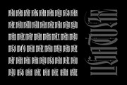 Black Letterfly Typeface, a Blackletter Font by alit design (Thumbnail 17 of 20)