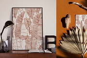 Tropical abstract leaves, a Decorative Illustration by Jeanna Draw (Thumbnail 8 of 15)