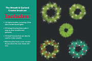 Wreath & Garland Creator Procreate, a Brush Add-On by Studio Kitsch (Thumbnail 3 of 7)