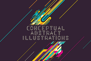 Conceptual abstract illustrations.