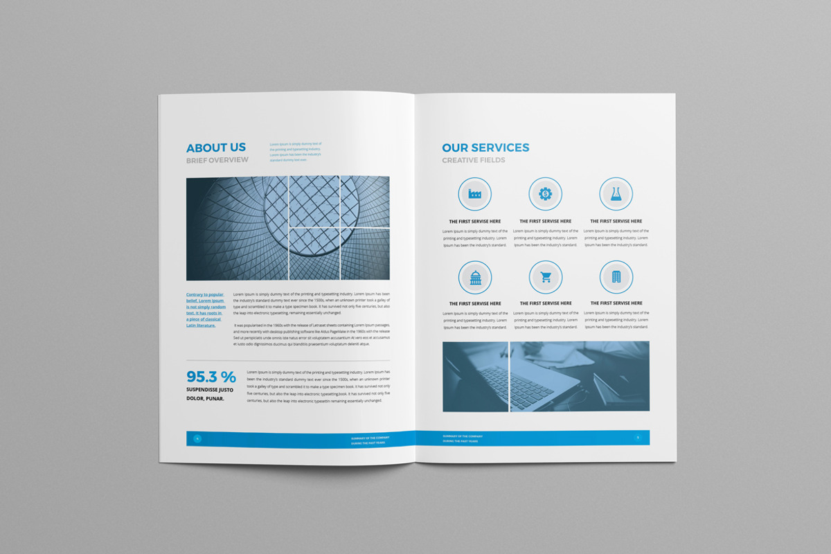 Company Business Brochure, a Brochure Template by Pro-Gh (Photo 3 of 9)
