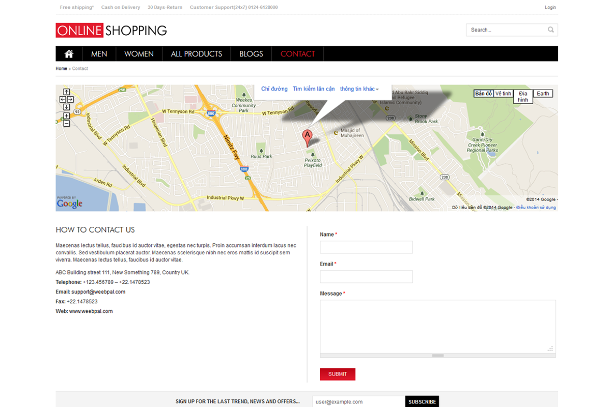 New Shopping, a Websites & App Template by WeebPal Corp (Photo 4 of 5)