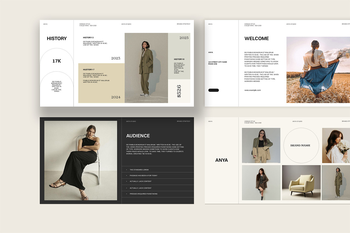 ANYA | Brand Strategy Template, a Presentation Template by slidestock55 (Photo 10 of 15)