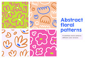 Abstract floral seamless pattern set, a Pattern Graphic by Good Studio (Thumbnail 1 of 24)