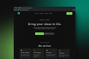Kreative - Framer Website Template, a Templates & Theme by SpaceShop (Thumbnail 1 of 4)