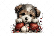 Whimsical Spring Peeking Animals PNG, an Illustration by Craft Nest (Thumbnail 11 of 12)