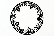 Minimalist Floral Wreath Designs, an Illustration by hafijul (Thumbnail 4 of 9)