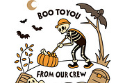 Special Halloween T Shirt Design, an Illustration by Studio Retouch (Thumbnail 2 of 11)