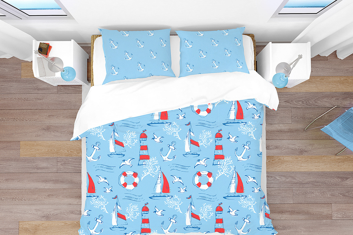 Salty Wind - Patterns Collection, a Pattern Graphic by JuliaMalinovskaya (Photo 4 of 5)