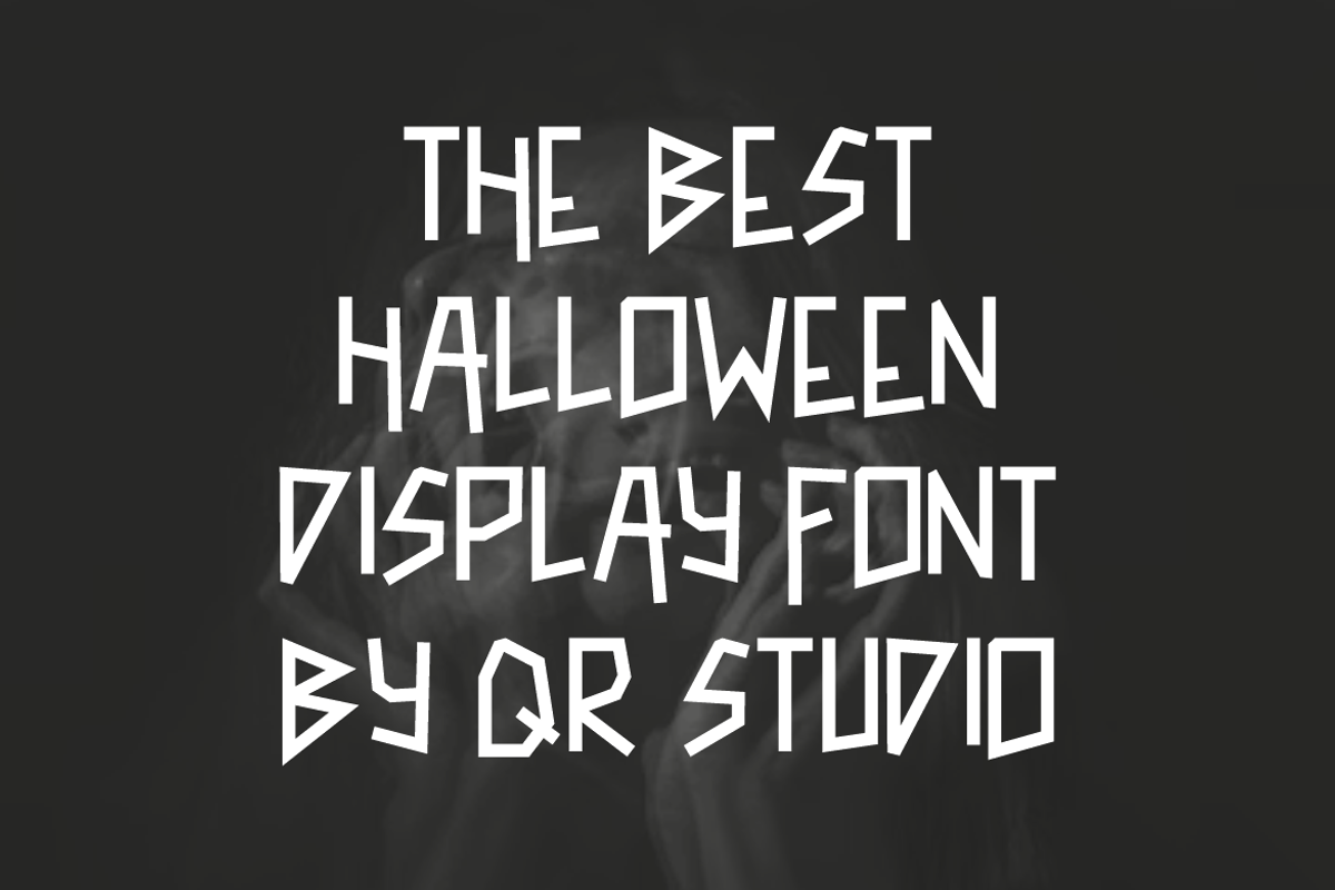 Ghost Attack - Halloween Font, a Handwritten Font by QR Design Studio (Photo 4 of 7)