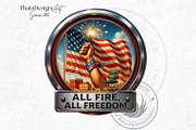 Fourth of July party Slogans PNG V1, a Seasonal Illustration by ThatsDesignArt (Thumbnail 4 of 10)