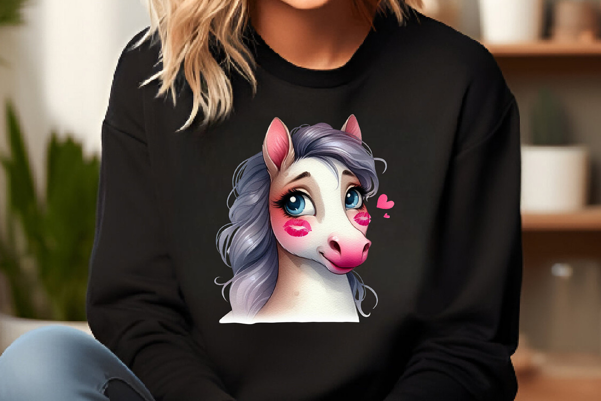 Coquette Horse Clipart, an Illustration by DreamCafeArt (Photo 6 of 6)