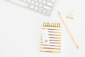 Gold & white stock photo 010 featuring styled stock, styled stock