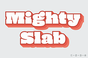 Mighty Slab, a Slab Serif Font by Dharma Type (Thumbnail 3 of 11)