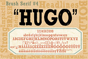 Brush Serif -Hugo *HAND PAINTED*, a Serif Font by Ed J Brown (Thumbnail 3 of 4)