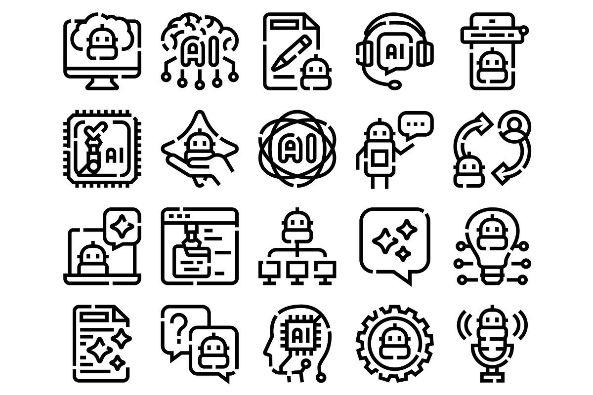 Artificial intelligence robot, an Object Graphic by pikepicture (Photo 2 of 3)