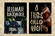Burowai - Tribal Font, a Font by Arterfak Project (Thumbnail 5 of 13)