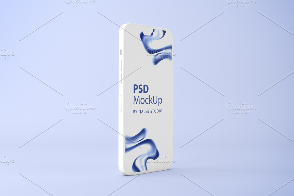 Clay iPhone 14 Mockup, an iPhone Mockup by Qaleb Studio (Photo 5 of 13)