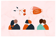 Valentine Graphics - Cute Clip Art, a Decorative Illustration by Marinastu (Thumbnail 5 of 9)
