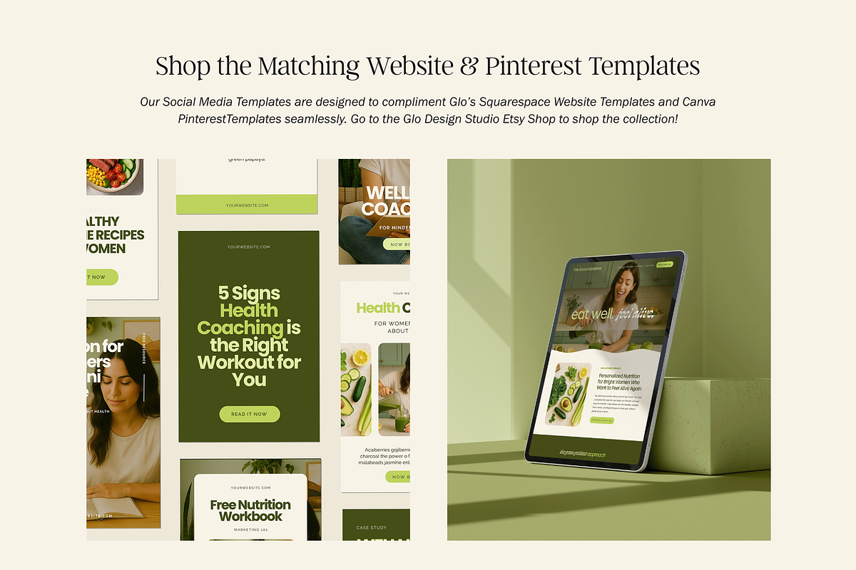 50 Canva Social Media Templates, a Social Media Template by Glo Design Studio (Photo 10 of 10)