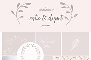 Modern Subtle Floral Patterns Bundle, a Pattern Graphic by Laras Wonderland (Thumbnail 2 of 16)