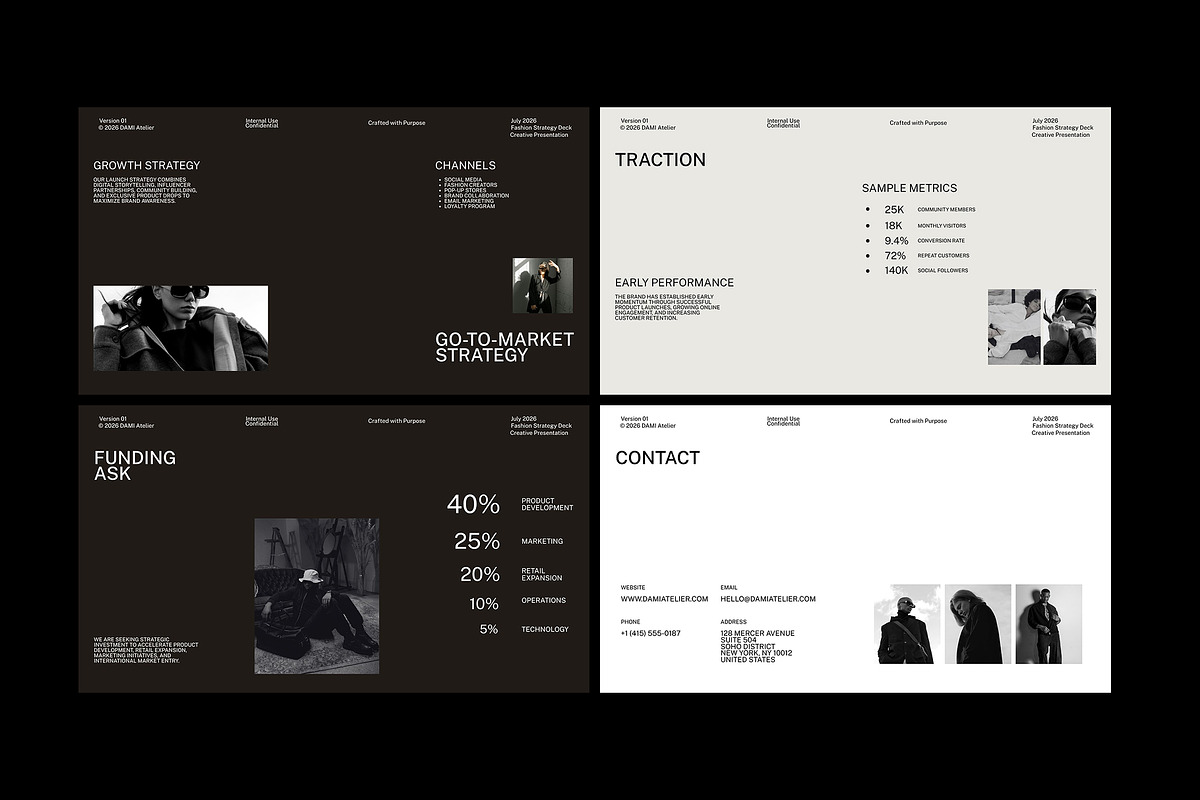 Brand Strategy Canva Template, a Presentation Template by adoestudio (Photo 8 of 10)