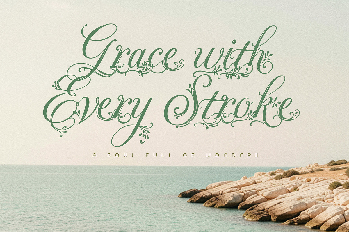 Ornavelle - Bloom Beautifully, a Script Font by HypeWorksCo (Photo 10 of 22)