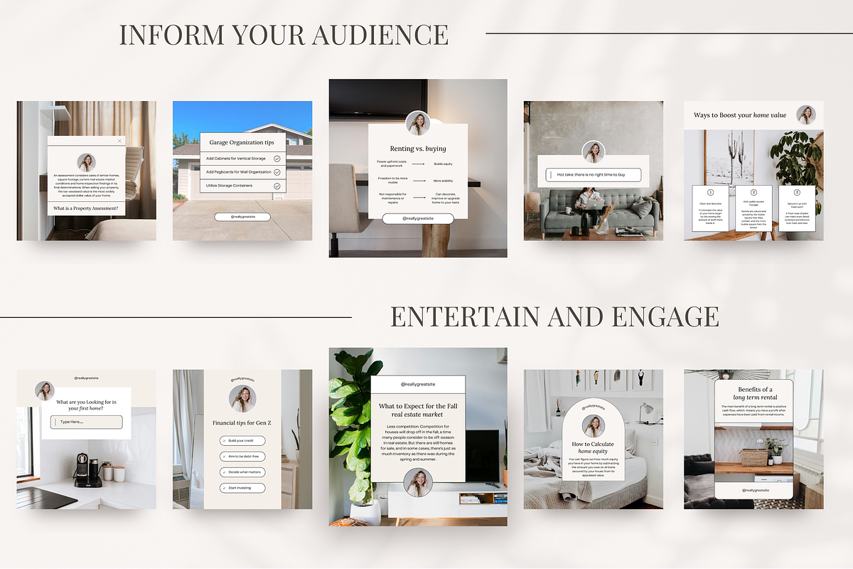 August Real Estate Social Media Post, a Social Media Template by Marketing Templates Co. (Photo 5 of 10)