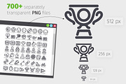 Sport 700+ Line Icons Bundle, an Outline Icon by Voysla's Shop (Thumbnail 5 of 8)
