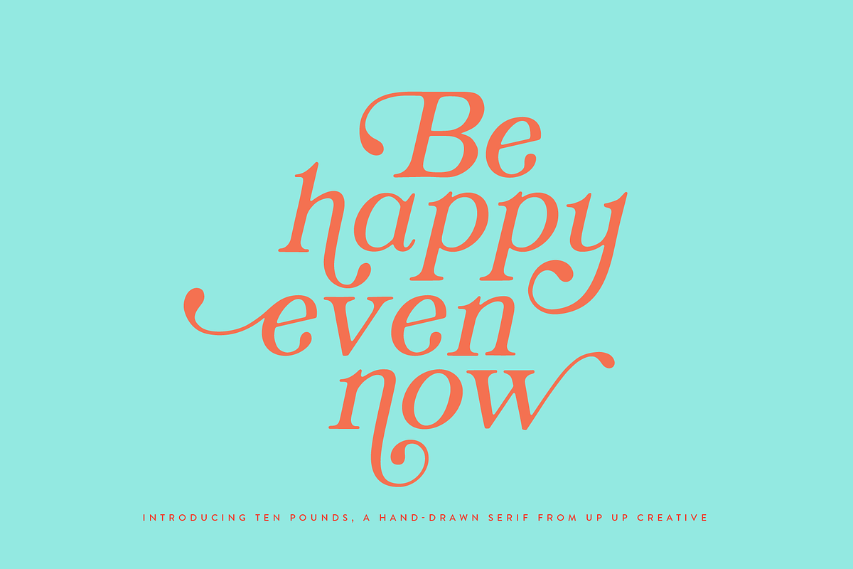 Ten Pounds Font Free Downloadv - UIFreebies