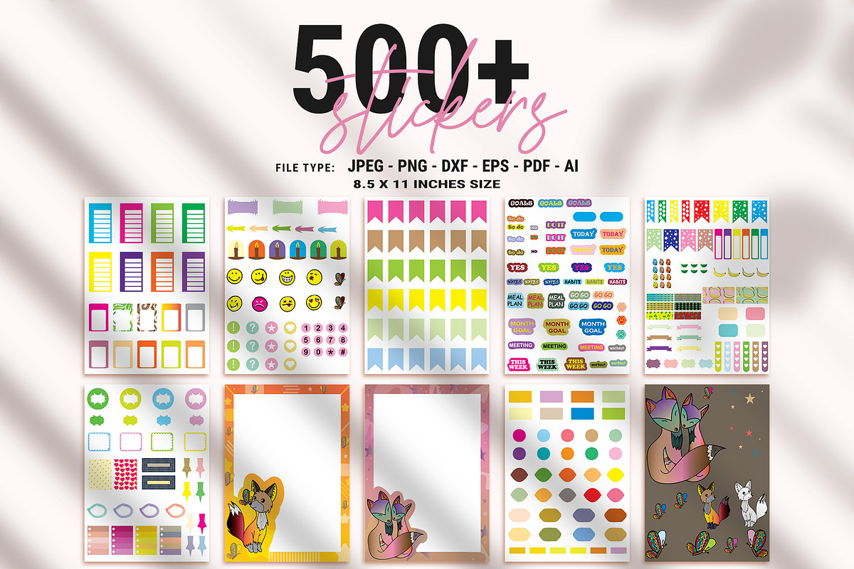 Ultimate Planner Bundle Pack 2024-27, a Stationery Template by ROJI CREATOR (Photo 10 of 10)