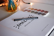 7 Mockups for Postcards & Drawing, a Product Mockup by Marie Smth (Thumbnail 3 of 9)