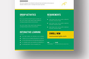 School Addmission Flyer Design, a Flyer Template by MightyDesign (Thumbnail 3 of 8)