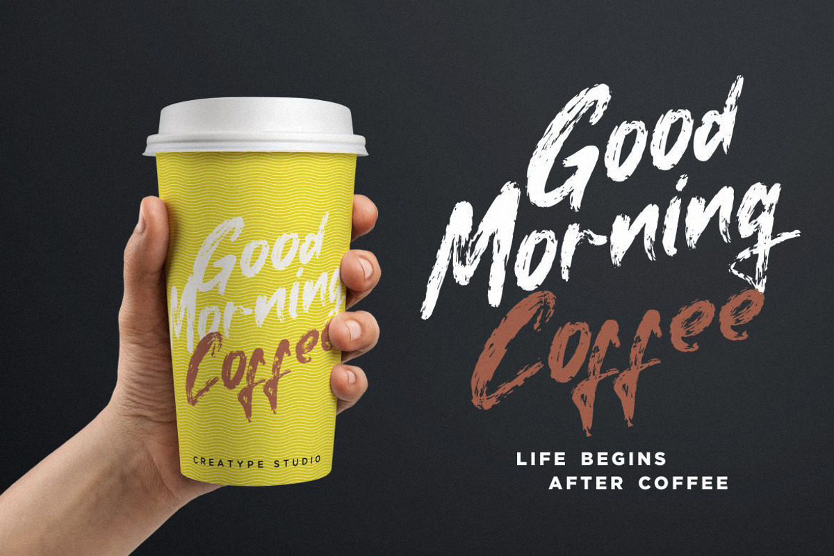 Balinysh Natural Brush Business Font preview 6