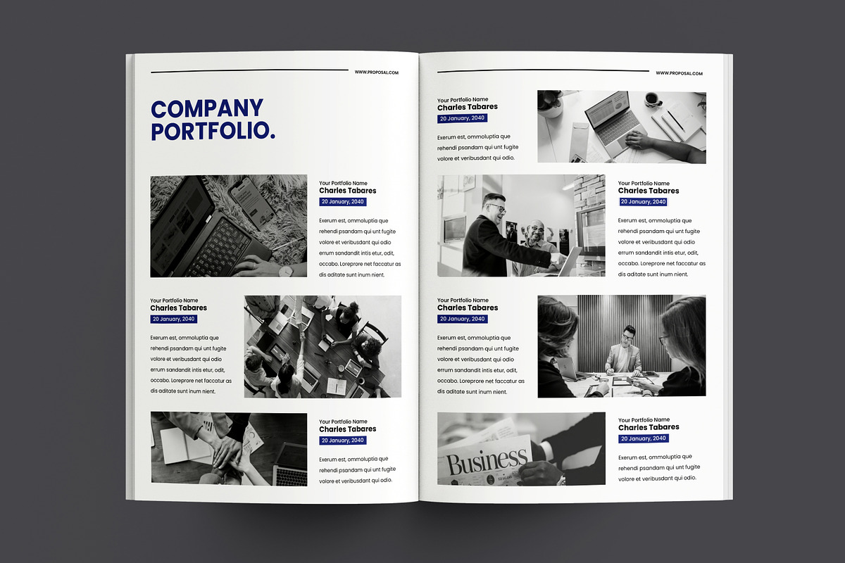 Business Proposal, a Brochure Template by FlyeredTemplate (Photo 8 of 10)
