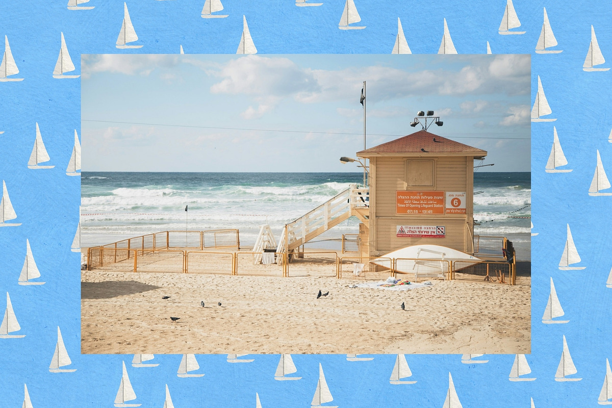 50 Coastal Handdrawn Backgrounds, a Background Graphic by PaperJamLab (Photo 9 of 17)