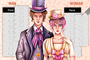 PROCREATE VINTAGE CHARACTER CREATOR, a Brush Add-On by AlexandraArt (Thumbnail 4 of 11)