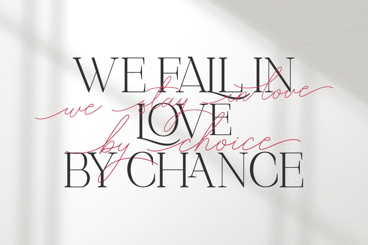 Stay Glory Font Duo, a Script Font by Letter Fresh (Photo 2 of 7)