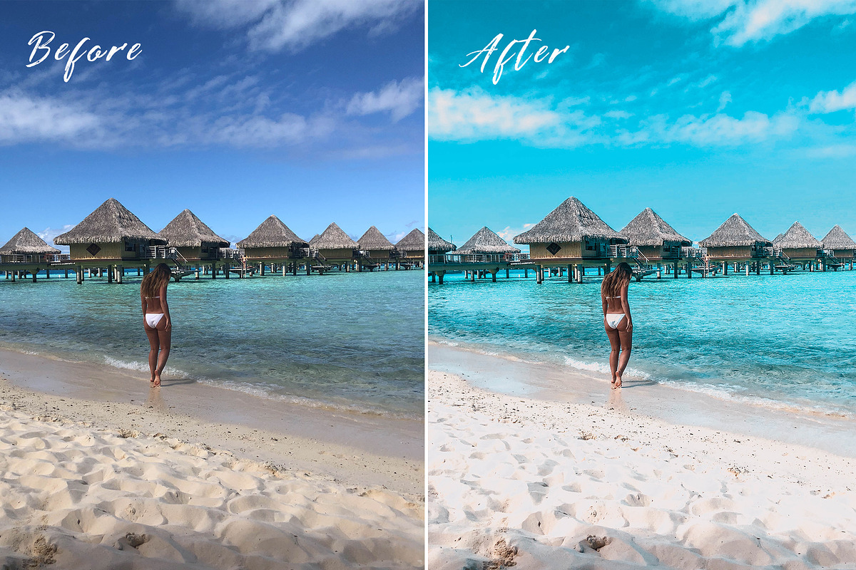 Mobile Lightroom Presets OCEAN TEAL preview 7