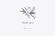 Huge Winter Woodland Scene Creator, an Animal Illustration by Busy May Studio (Thumbnail 14 of 14)