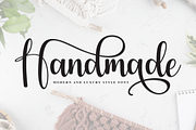 Handmade | Script Font, a Handwritten Font by Scratchones (Thumbnail 1 of 9)
